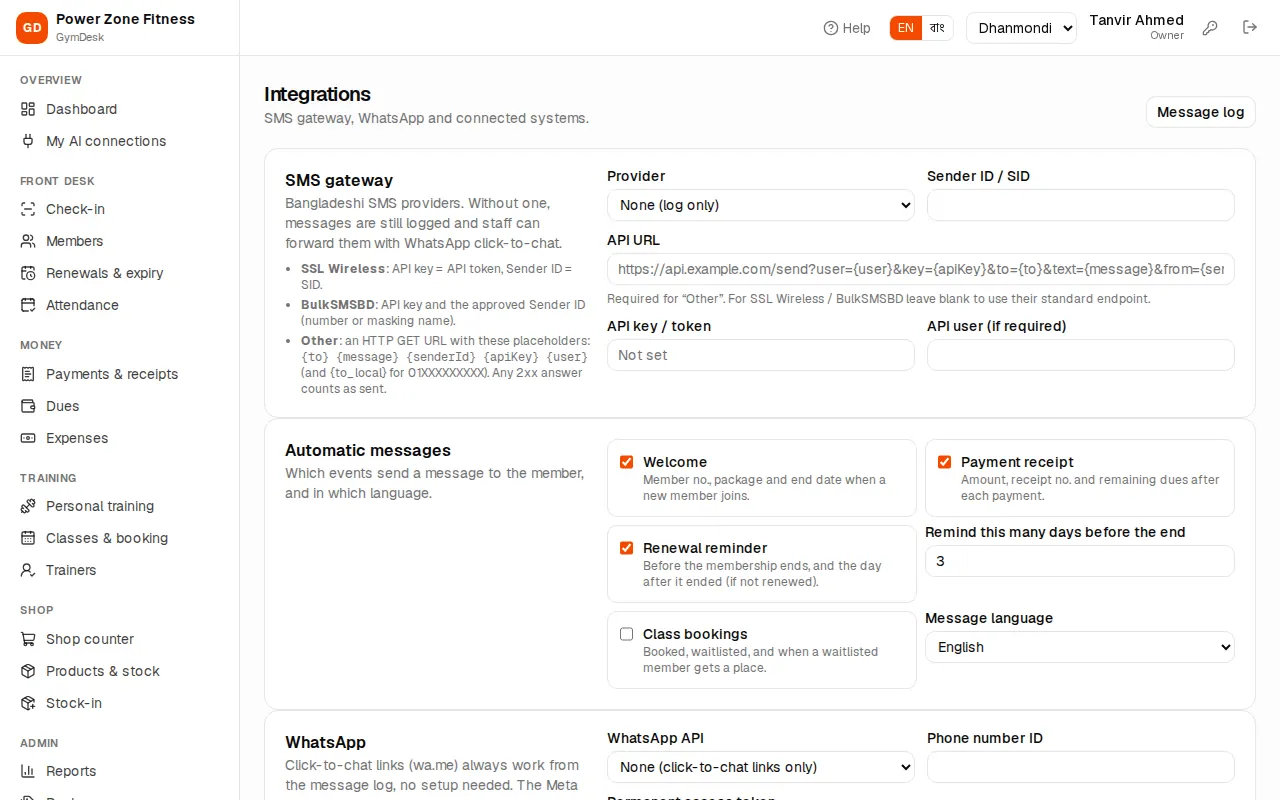 Integrations